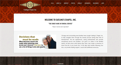 Desktop Screenshot of gatlingchapel.com