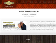Tablet Screenshot of gatlingchapel.com